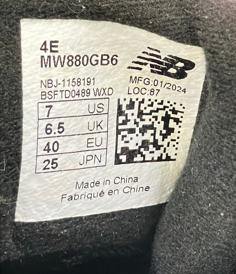 NEW BALANCE ローカットスニーカー MW880GB6 メンズ SIZE 25.0 (S) ニューバランス