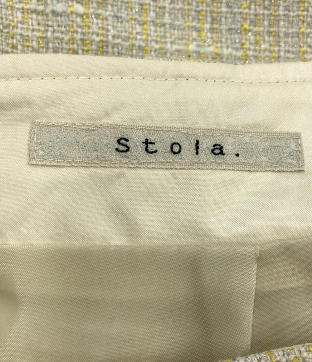 美品 ストラ ツイードスカート レディース SIZE 38 (M) stola.