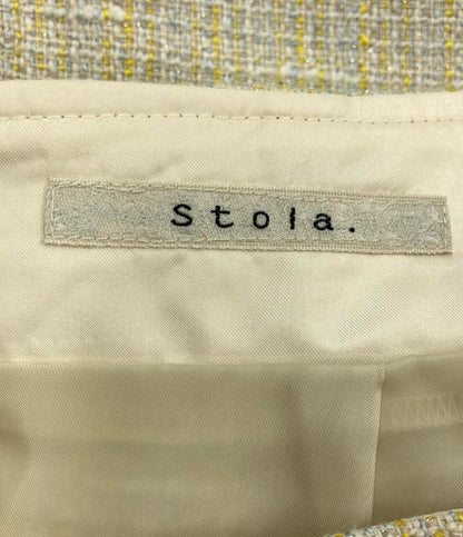 美品 ストラ ツイードスカート レディース SIZE 38 (M) stola.