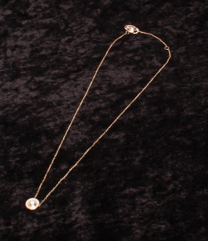 美品 カルティエ ネックレス K18 ダムール ダイヤ GTS485 レディース Cartier