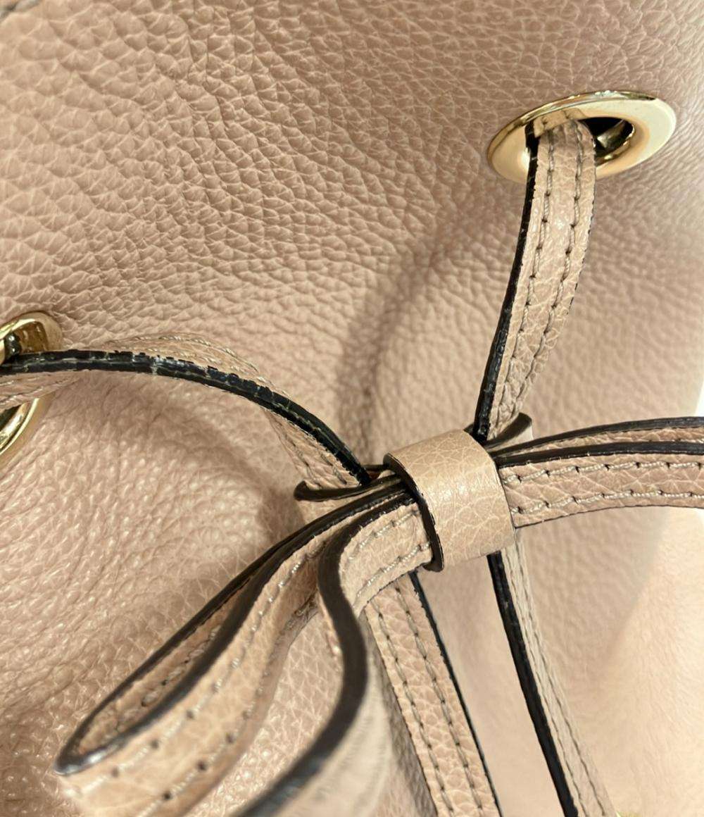 フルラ 2way 巾着レザーハンドバッグ ミニショルダーバッグ 斜め掛け レディース Furla