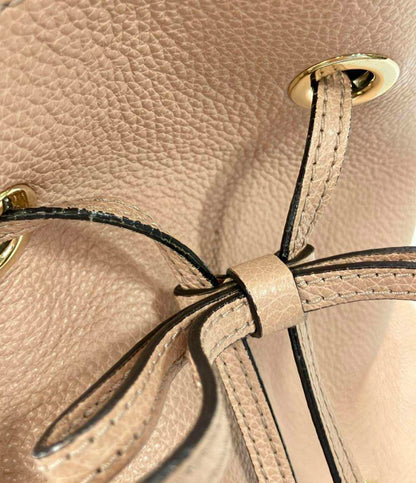 フルラ 2way 巾着レザーハンドバッグ ミニショルダーバッグ 斜め掛け レディース Furla