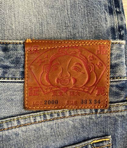 EVISU ダイコックプリント バギーフィットジーンズ SIZE 33×34 エヴィス