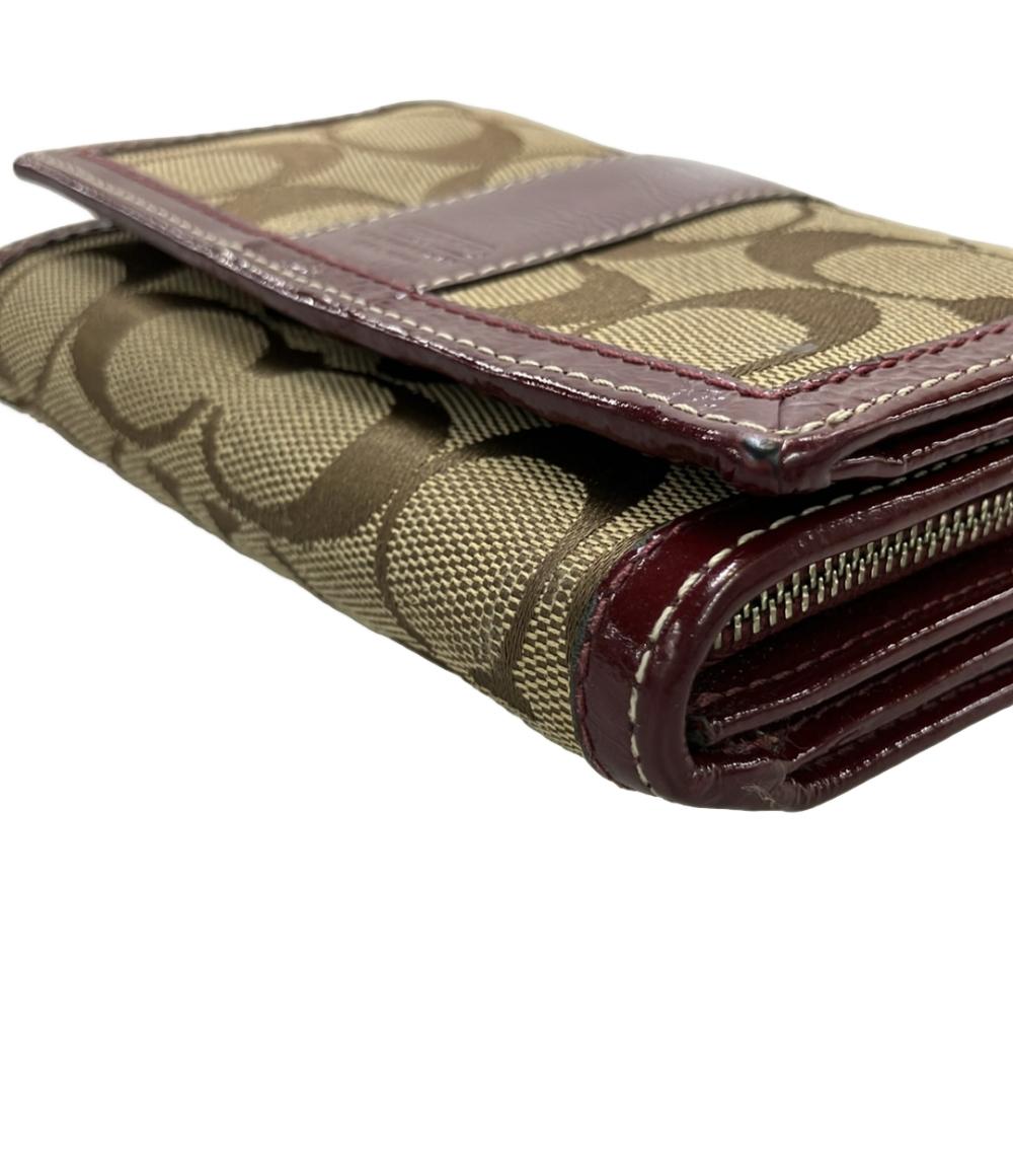 コーチ 二つ折り財布 シグネチャー レディース COACH