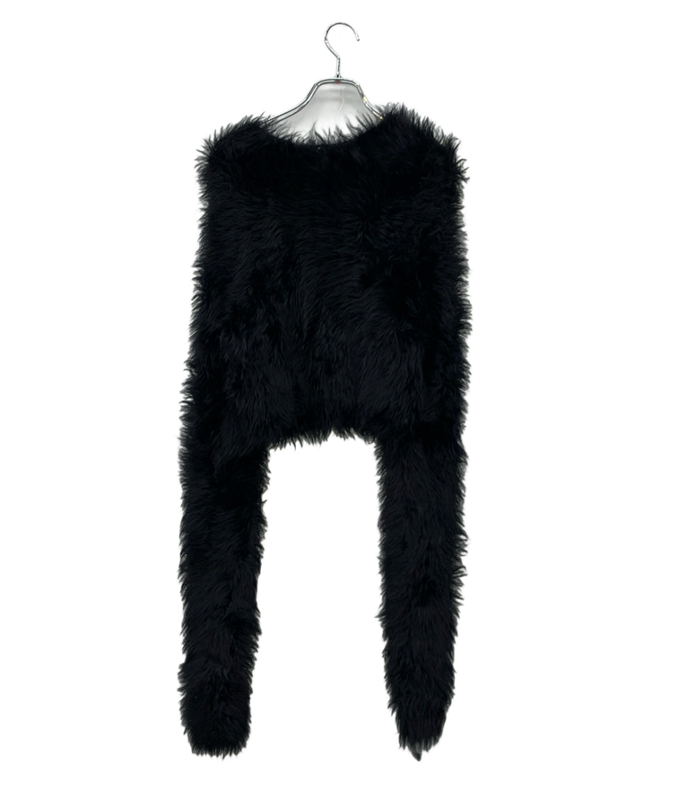 AMBUSH 長袖ニット シャギー クロップド 12114842 レディース SIZE S アンブッシュ