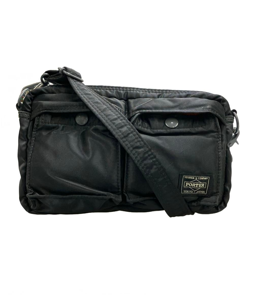 美品 PORTER ショルダーバッグ 斜め掛け タンカー メンズ ポーター