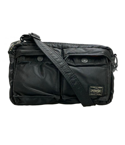 美品 PORTER ショルダーバッグ 斜め掛け タンカー メンズ ポーター