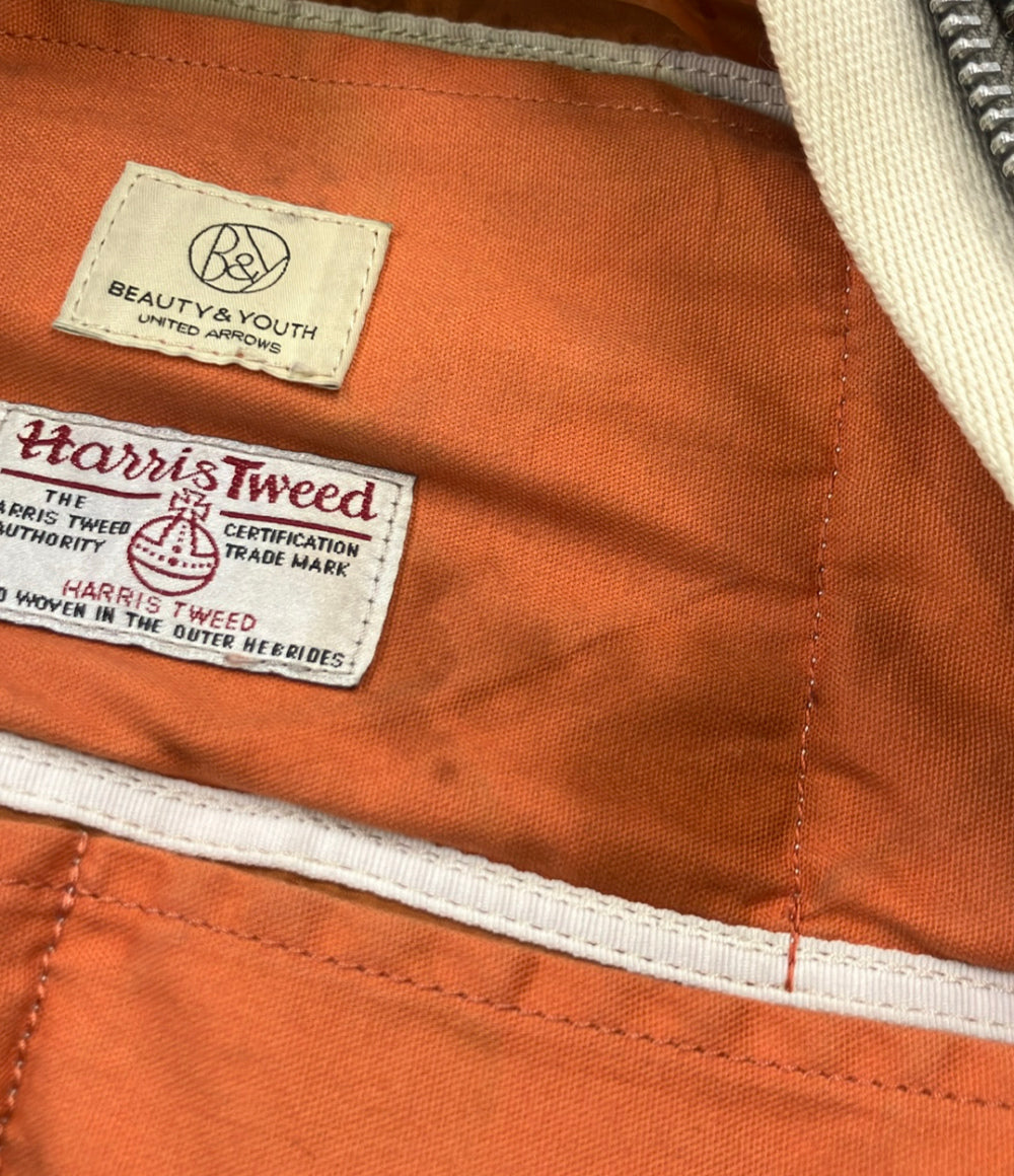 BEAUTY&YOUTH UNITED ARROWS ボストンバッグ  ハリスツイード メンズ ビューティアンドユースユナイテッドアローズ