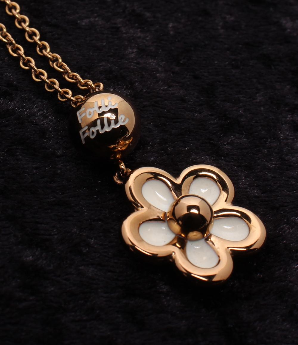 フォリフォリ ネックレス フラワーモチーフ 2点セット レディース Folli Follie