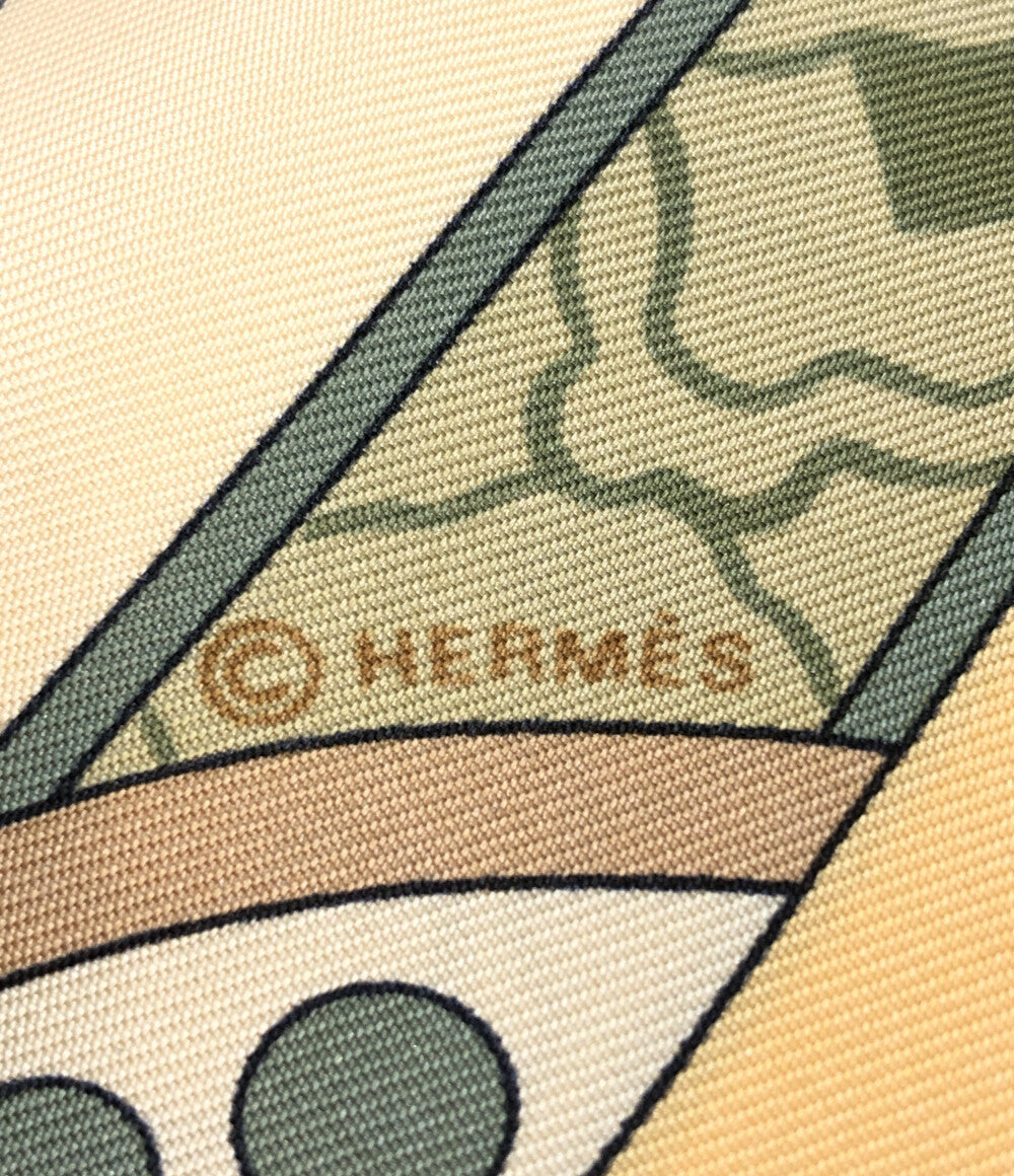 エルメス 美品 スカーフ カレ90 シルク100％ テラの春  Les Printemps de Thera    レディース  (複数サイズ) HERMES