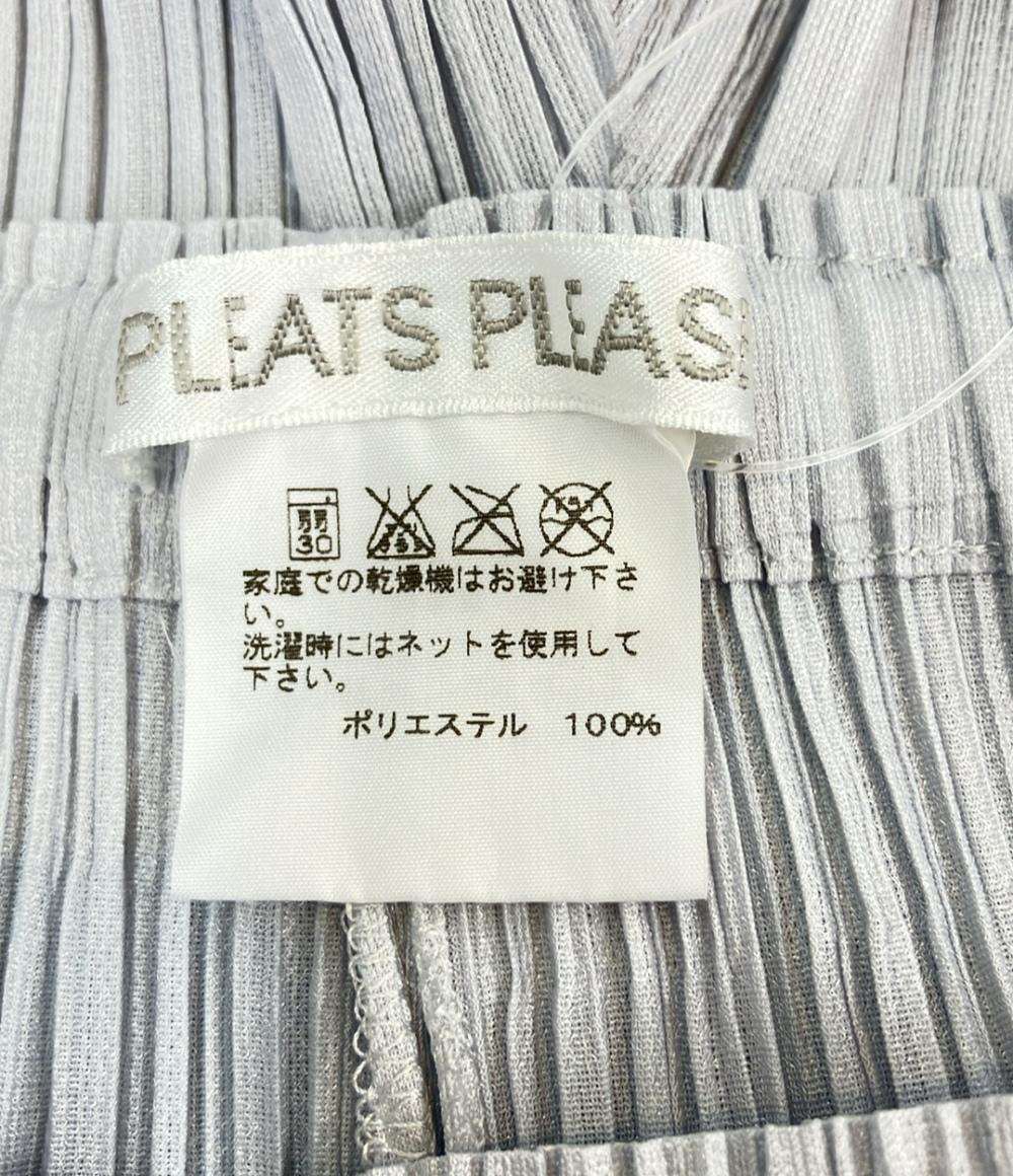 美品 PLEATS PLEASE ロングパンツ プリーツパンツ PP55-JF107 レディース SIZE 3 (L) プリーツプリーズ