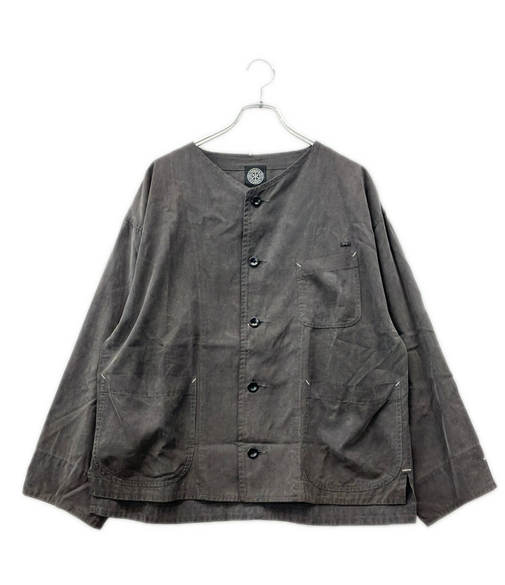 PORTER CLASSIC ノーカラージャケット メンズ SIZE 2 ポータークラシック