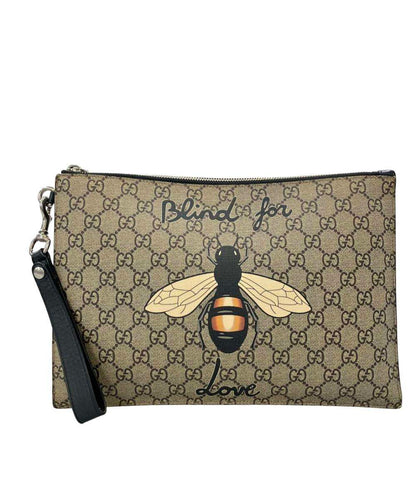 GUCCI クラッチバッグ セカンドバッグ GGスプリーム 473904 496334 メンズ グッチ