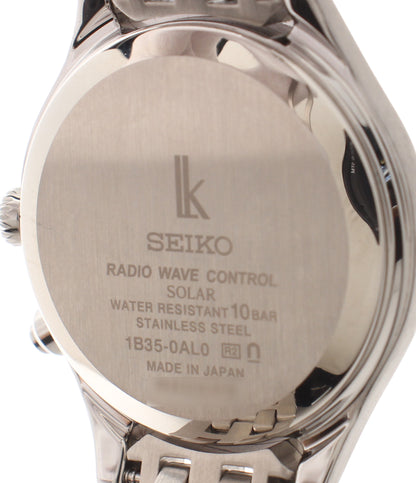美品 SEIKO 腕時計 ソーラー電波 ルキア LUKIA ソーラー 1B35-0AL0 レディース セイコー
