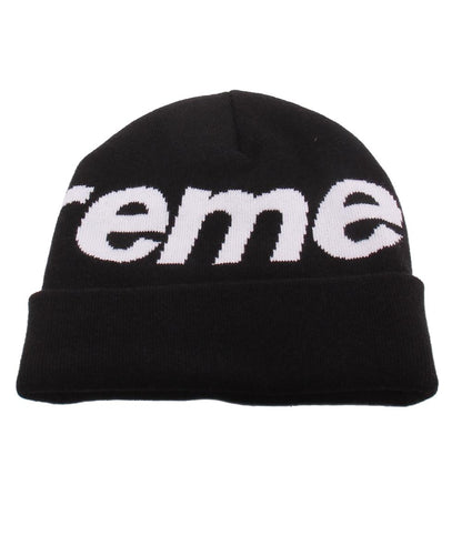 美品 Supreme ニット帽 Big Logo Beanie 2025AW メンズ レディース シュプリーム