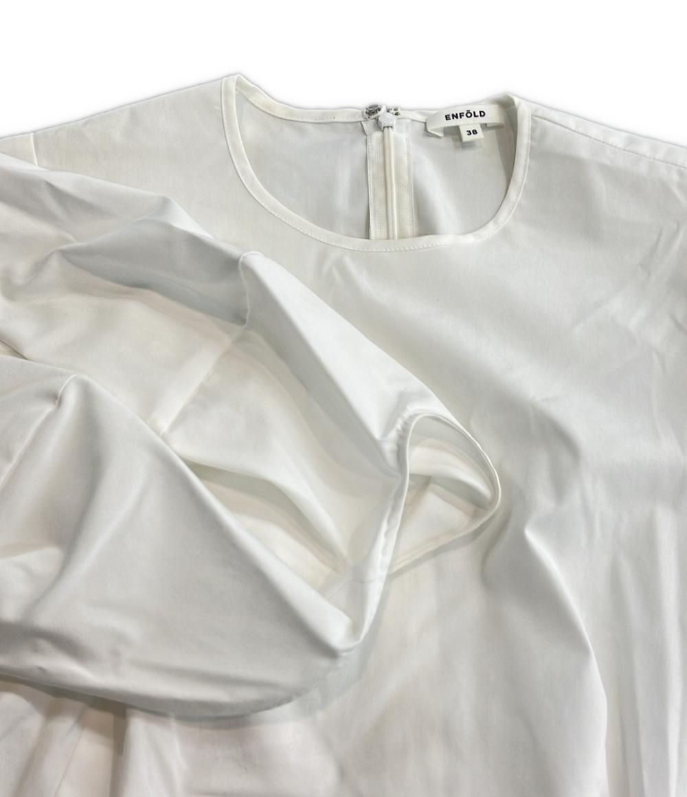 エンフォルド 半袖ブラウス フリルブラウス レディース SIZE 38 (S) ENFOLD