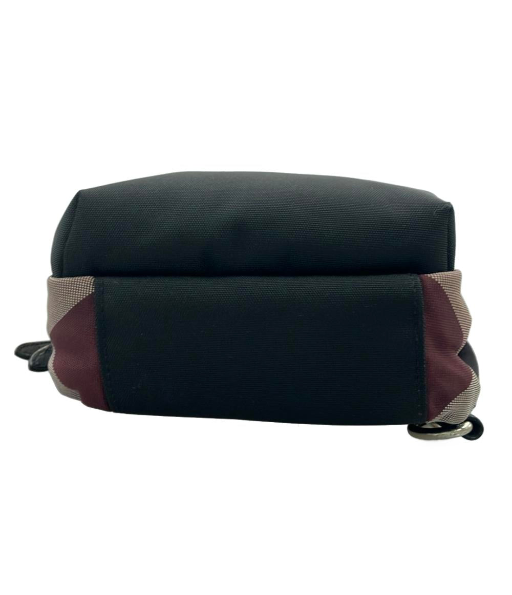 訳あり BLACK LABEL CRESTBRIDGE ボディバッグ メンズ ブラックレーベルクレストブリッジ