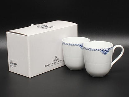 美品 Royal Copenhagen マグカップ 2点セット ペア プリンセス ロイヤルコペンハーゲン