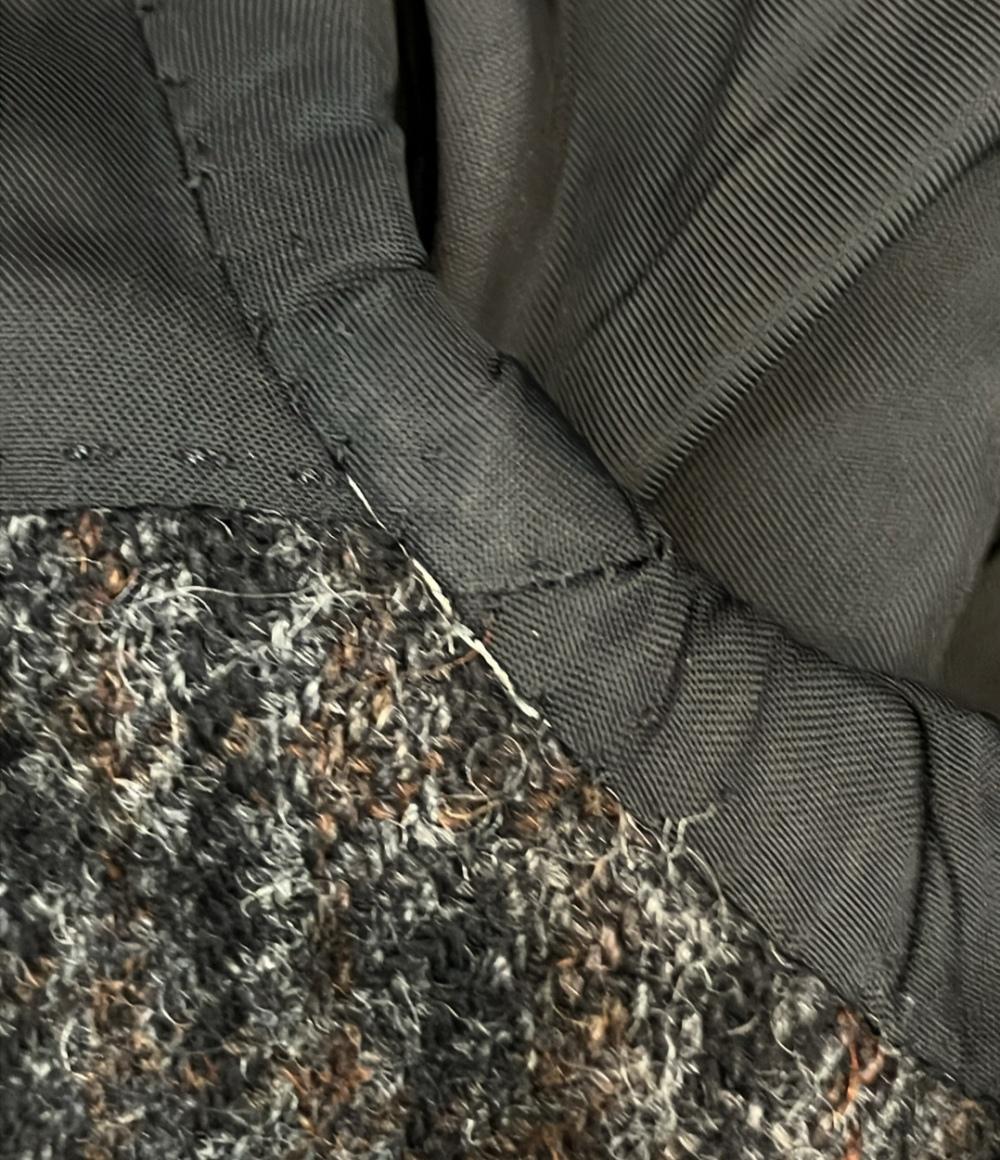 COMME des GARCONS HOMME テーラードジャケット ウール ダークグレーチェック hj-08025s メンズ SIZE S コムデギャルソンオム