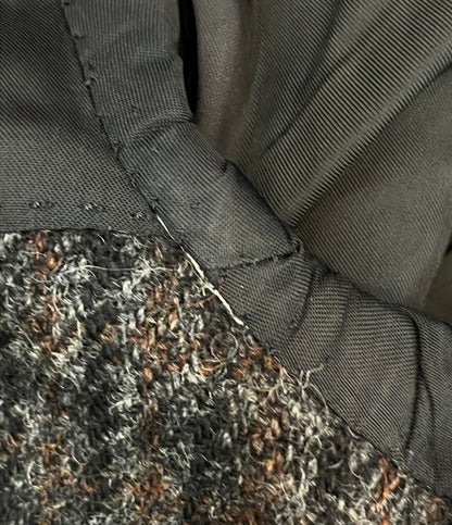 COMME des GARCONS HOMME テーラードジャケット ウール ダークグレーチェック hj-08025s メンズ SIZE S コムデギャルソンオム