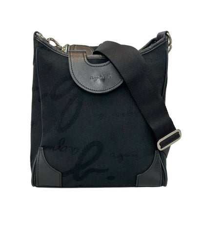 Agnes b. VOYAGE ショルダーバッグ 斜め掛け ロゴ レディース アニエスベーボヤージュ