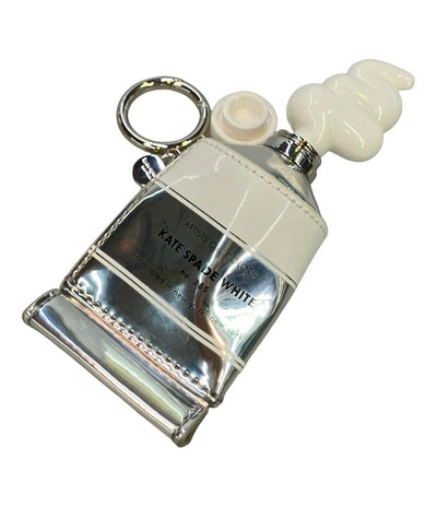 kate spade スクイーズ シャイニー メタリック ペイント チューブ キー フォブ バックチャーム レディース ケイトスペード