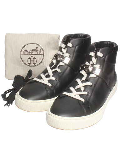 HERMES ハイカットスニーカー デイドリーム DAYDREAM ケリーバックル メンズ SIZE 42 1/2 エルメス