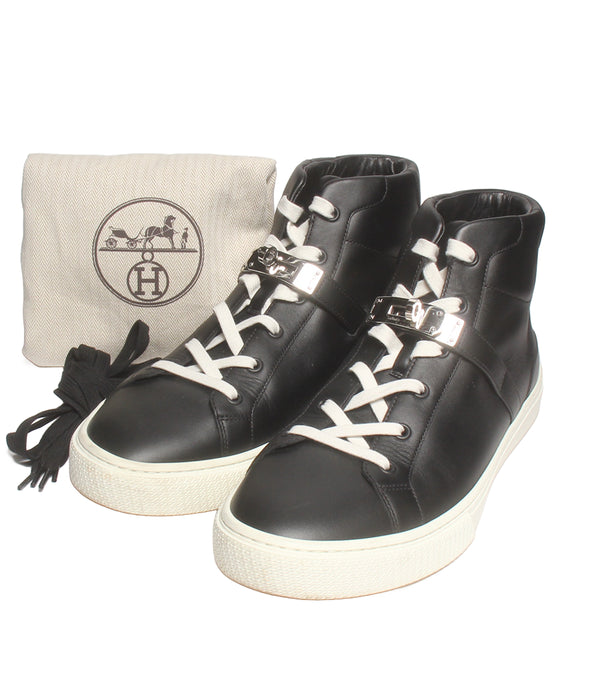 HERMES ハイカットスニーカー デイドリーム DAYDREAM ケリーバックル メンズ SIZE 42 1/2 エルメス