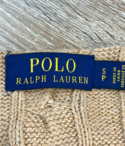 POLO RALPH LAUREN 長袖ニット ケーブル ハーフジップ ポニー刺繍 メンズ SIZE SP (S) ポロ・ラルフローレン