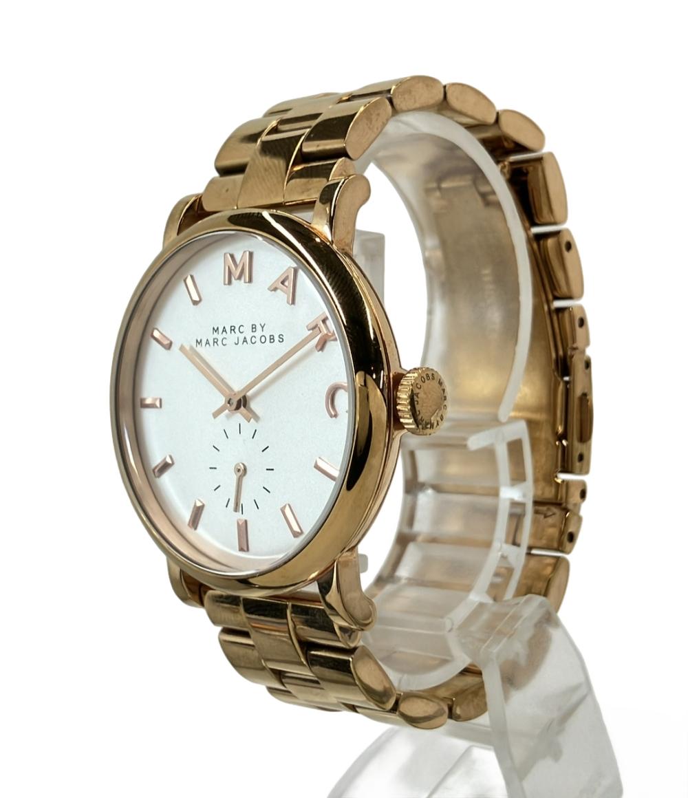 MARC BY MARC JACOBS 腕時計 クオーツ シルバー MBM3244 メンズ マークバイマークジェイコブス