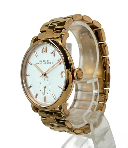 MARC BY MARC JACOBS 腕時計 クオーツ シルバー MBM3244 メンズ マークバイマークジェイコブス