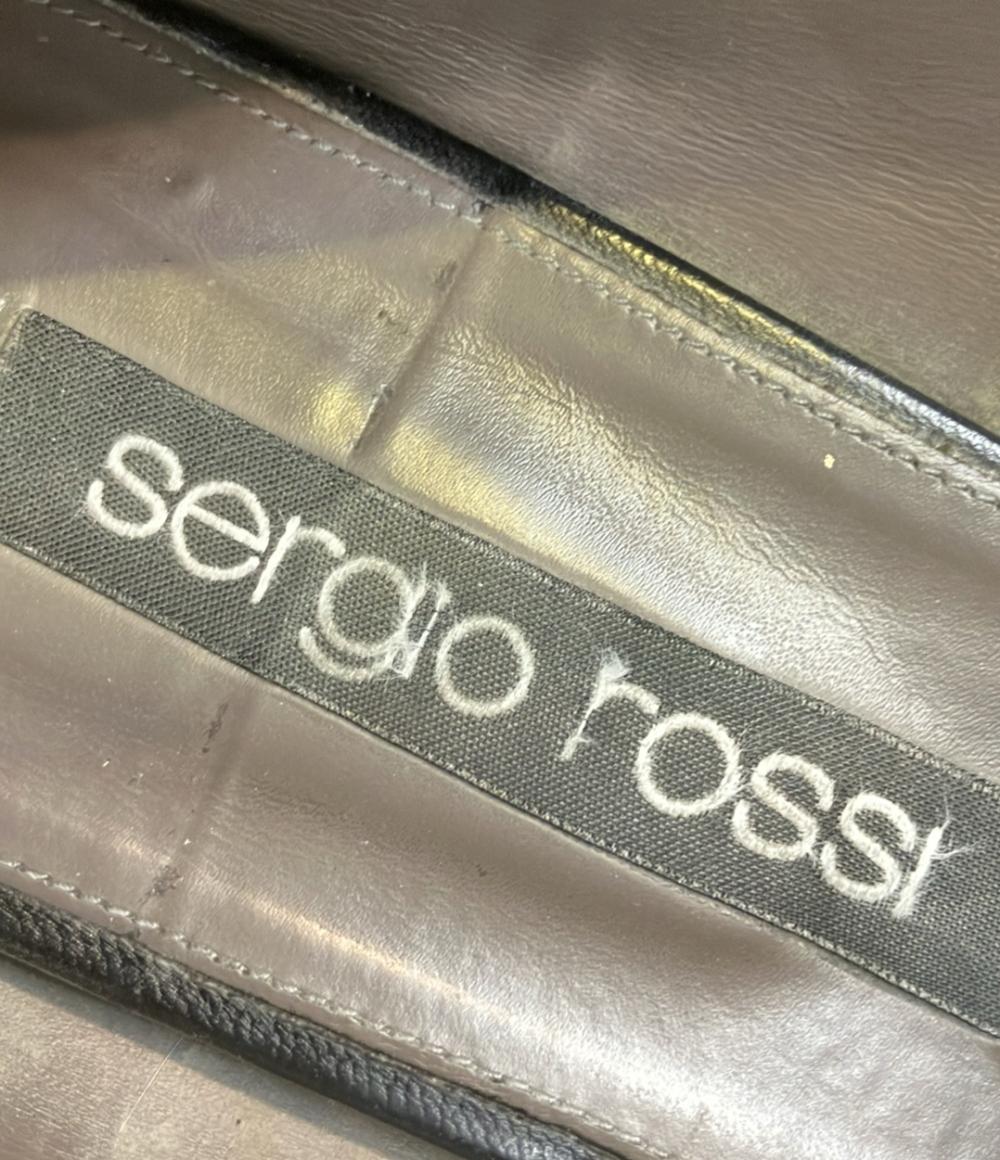 Sergio Rossi フラットシューズ レザースリッパ メンズ SIZE 9 (L) セルジオロッシ