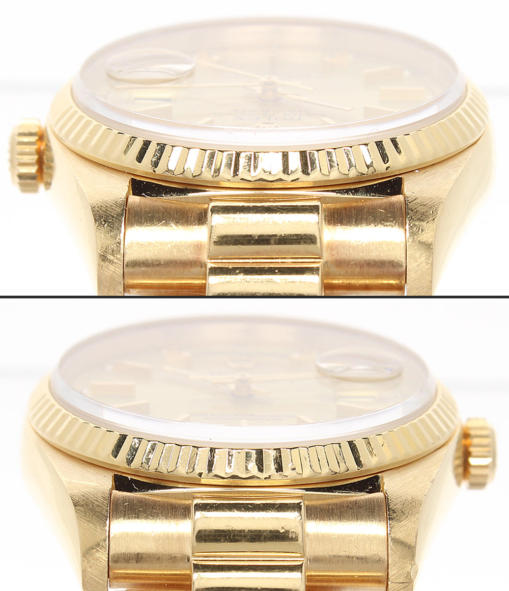 ROLEX 腕時計 18K デイデイト 自動巻き ドールド 18038 メンズ