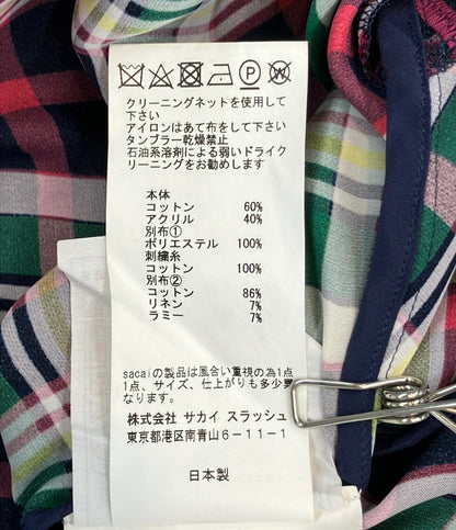 Sacai 半袖ワンピース レディース SIZE 1 (S) サカイ