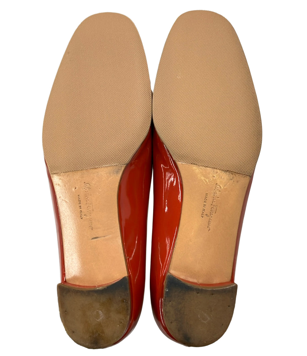 Salvatore Ferragamo スクウェアトゥパンプス 4DB72427 レディース SIZE 6 サルヴァトーレフェラガモ