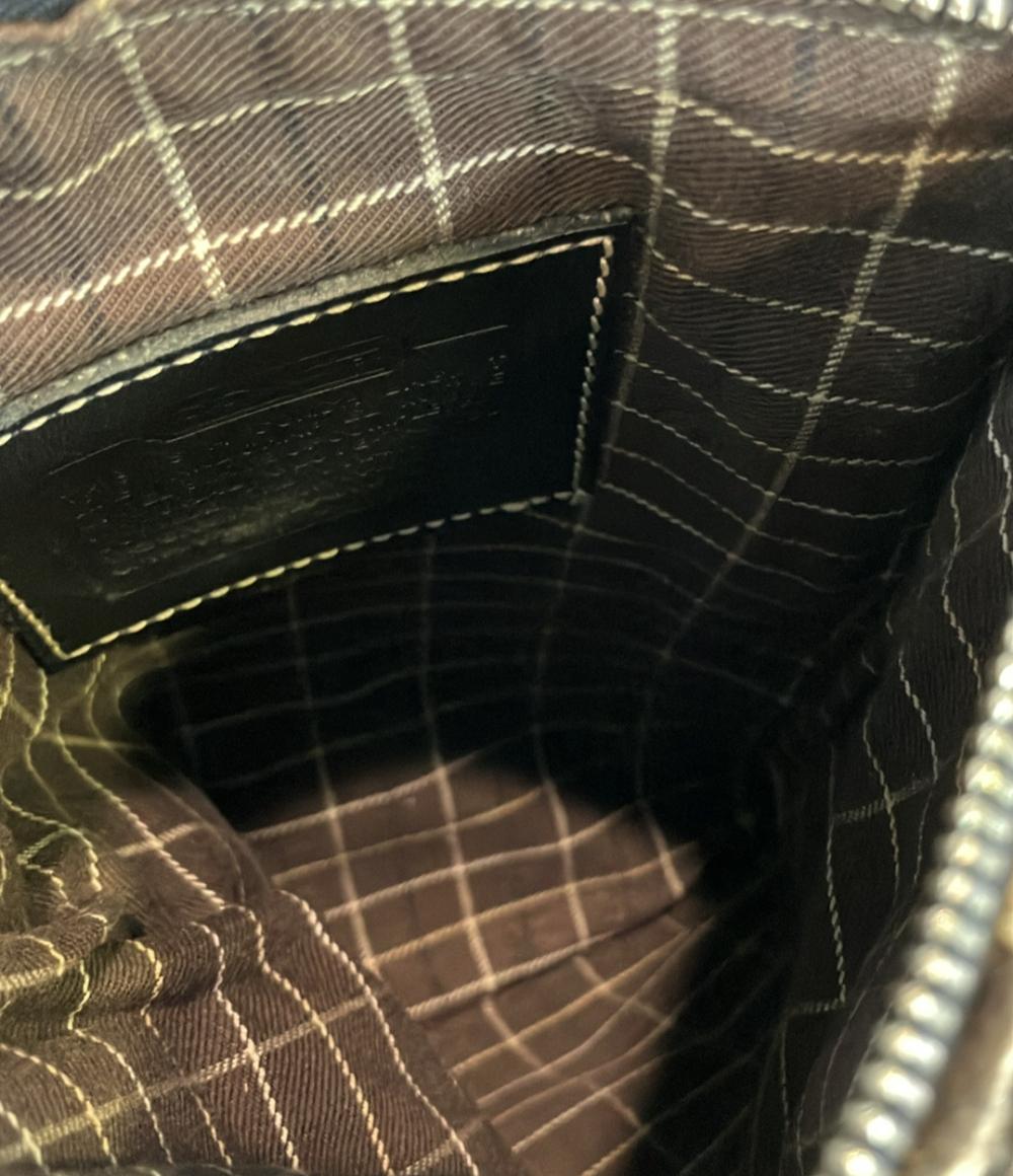 COACH ショルダーバッグ 斜め掛け ミニシグネチャー ウール レディース コーチ