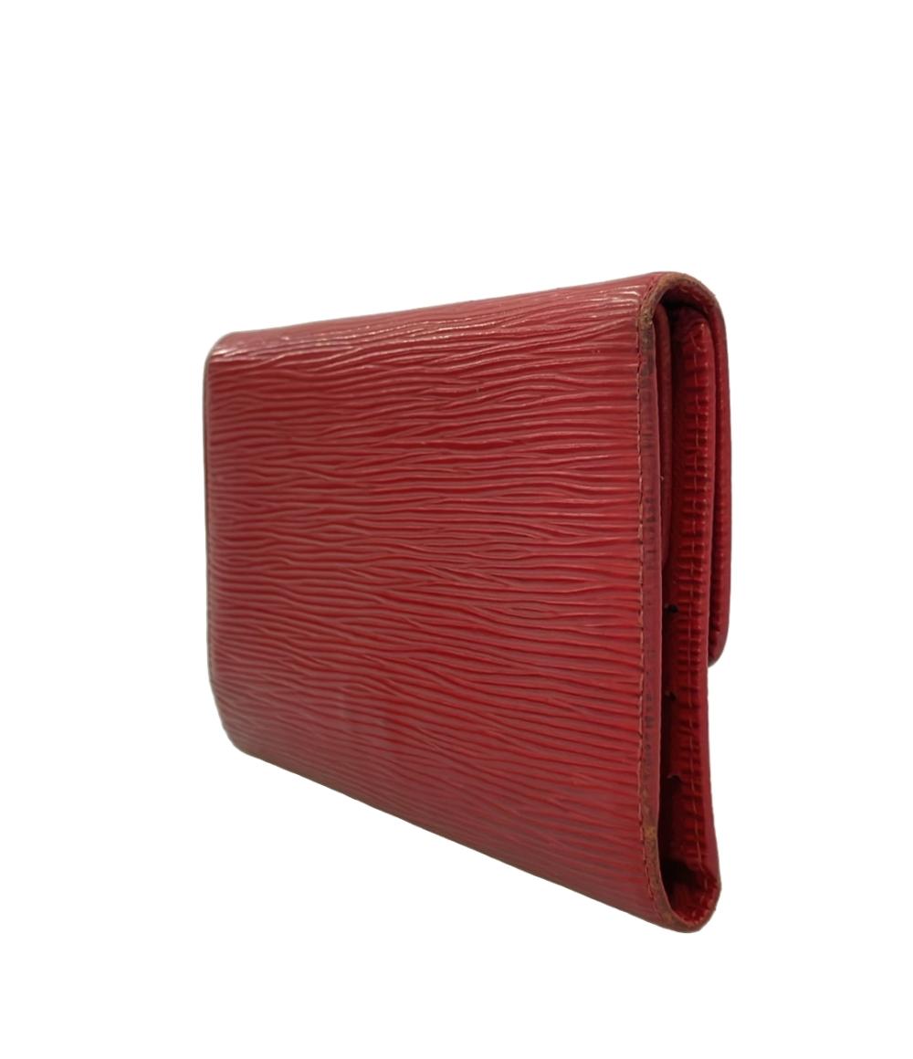 LOUIS VUITTON 長財布 ポルトトレゾール インターナショナル エピ M63387 レディース メンズ ルイ・ヴィトン