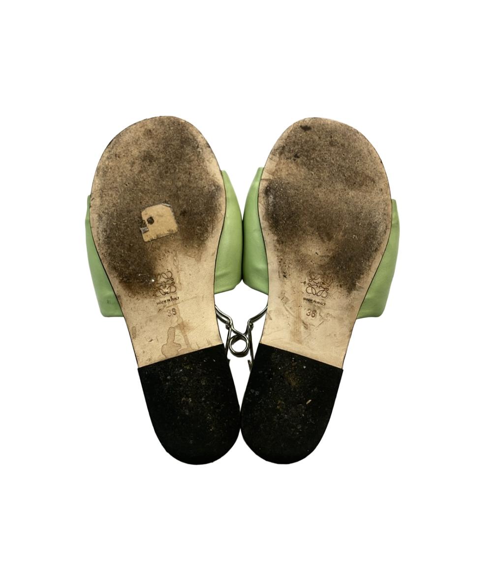 LOEWE スライドサンダル アナグラム パデッド レディース SIZE 36