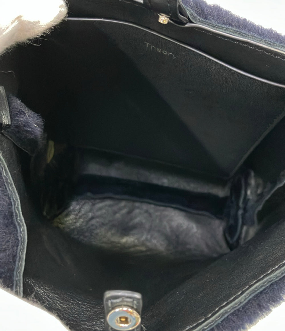 美品 theory ショルダーバッグ 斜め掛け レディース セオリー
