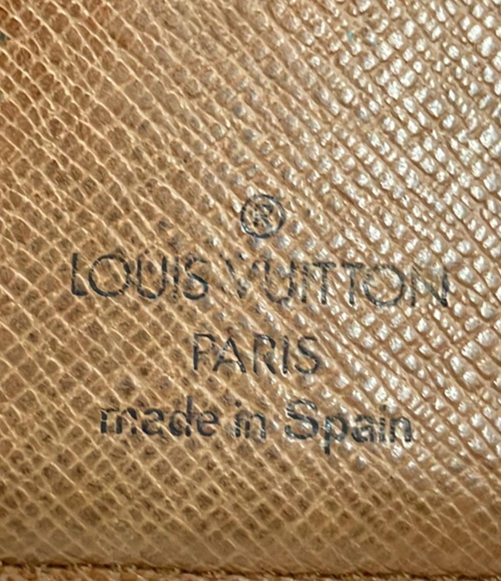 LOUIS VUITTON 二つ折り財布 モノグラム ポルトビエ カルトクレディ