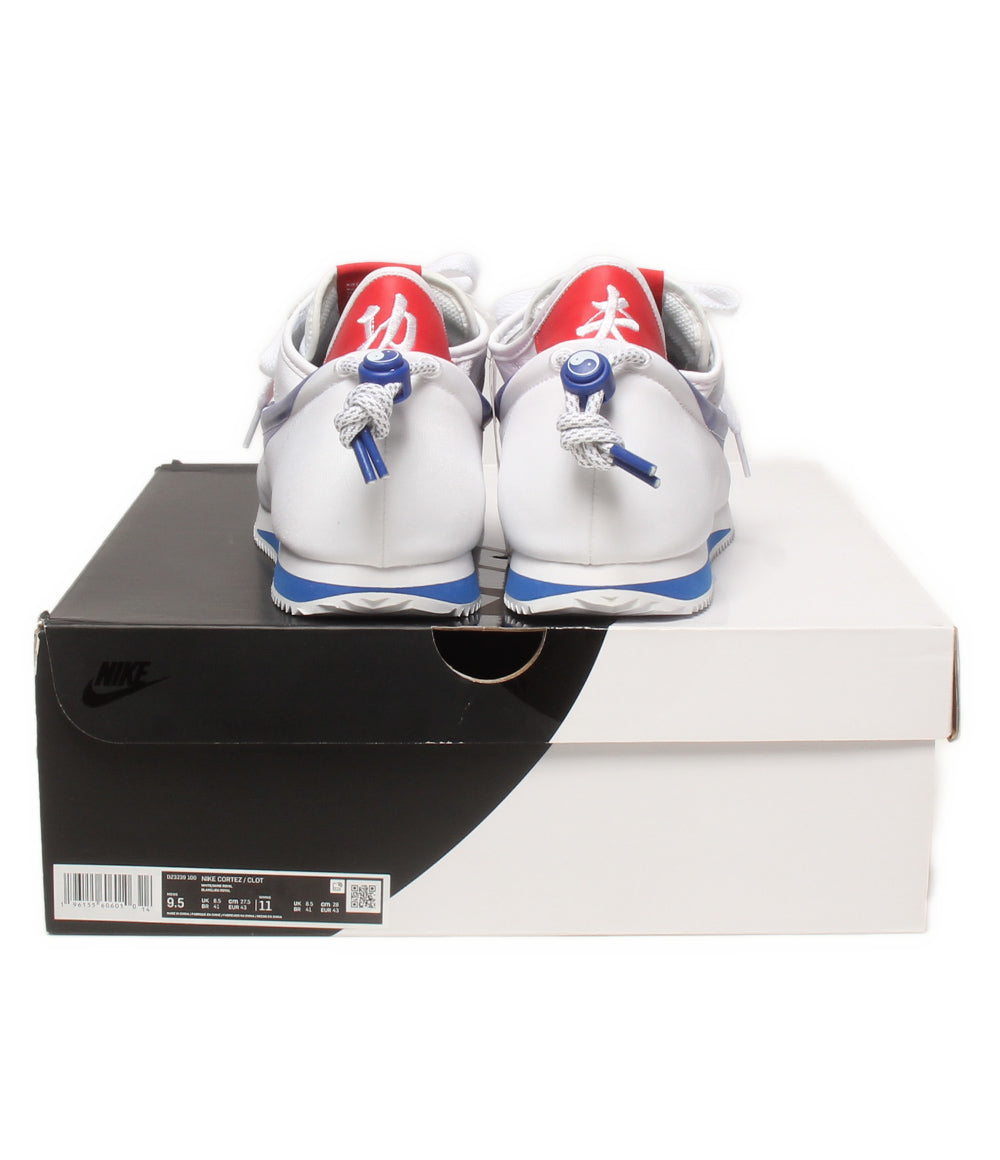 美品 NIKE CLOT ローカットスニーカー コルテッツ DZ3239-100 メンズ SIZE 27.5 ナイキ クロット
