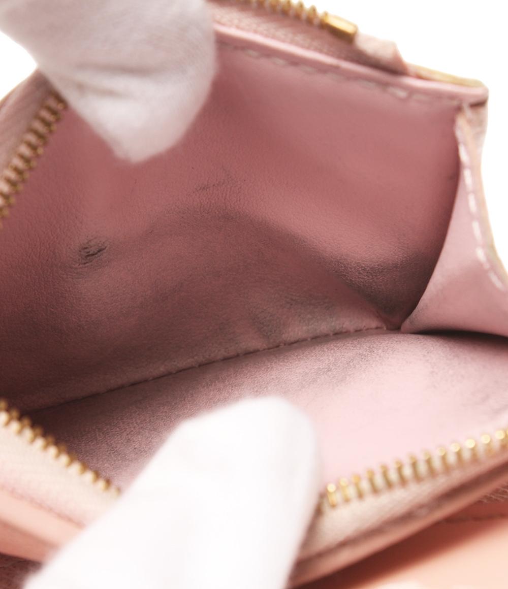 訳あり LOUIS VUITTON 三つ折り財布 ポルトフォイユ ゾエ ダミエアズール N60292 レディース ルイ・ヴィトン