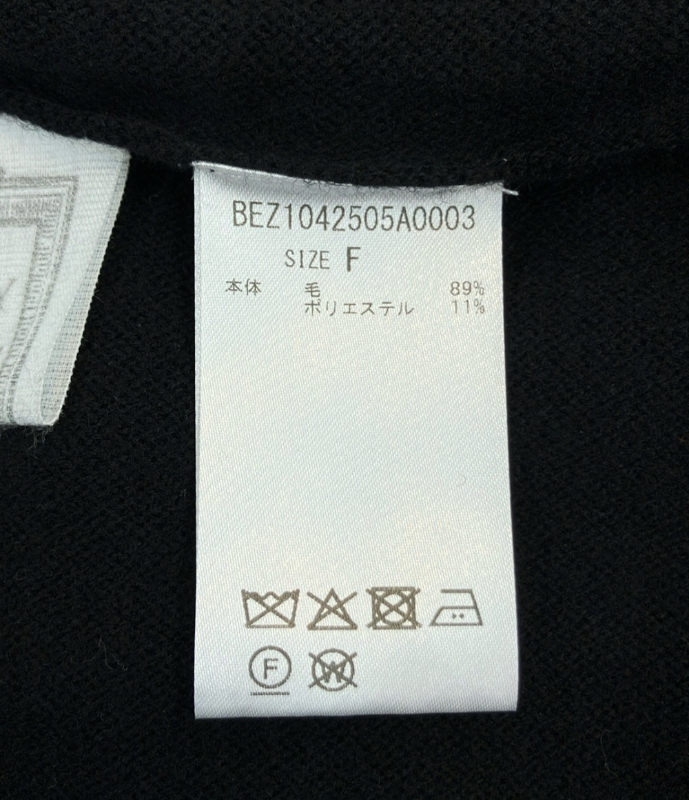 BEARDSLEY 長袖ニット タートルネック BEZ1042505A0003 レディース SIZE F (M) ビアズリー