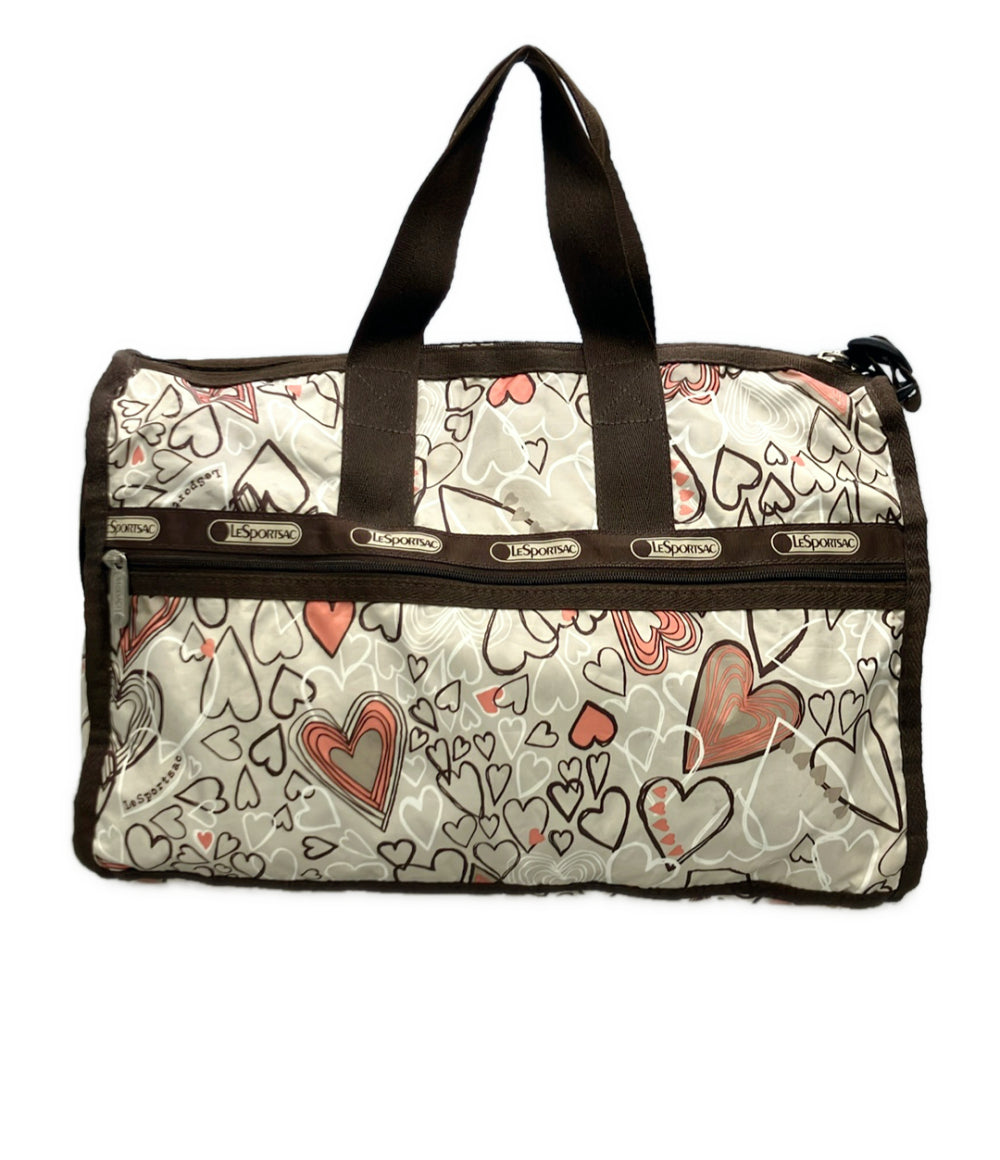 LeSportsac ボストンバッグ ハート柄 レディース レスポートサック