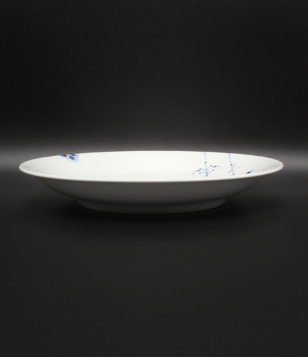 美品 Royal Copenhagen プレート 大皿 26cm ブルーパルメッテ ロイヤルコペンハーゲン