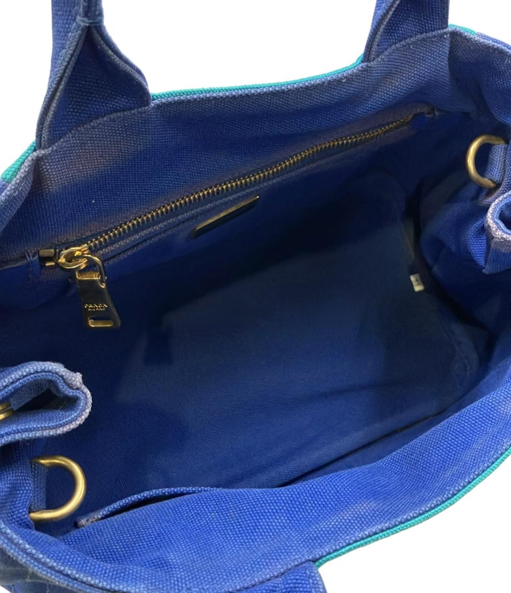 PRADA 2WAY ハンドバッグ ショルダーバッグ 斜め掛け カナパ レディース プラダ