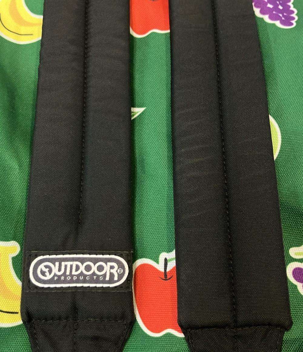 アウトドア リュック フルーツ柄 メンズ OUTDOOR