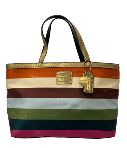 COACH ミニトートバッグ シグネチャー 11124 レディース コーチ