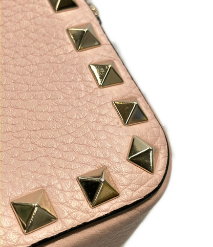 Valentino Garavani ショルダーバッグ 斜め掛け ロックスタッズ チェーン レディース ヴァレンティノ・ガラヴァーニ