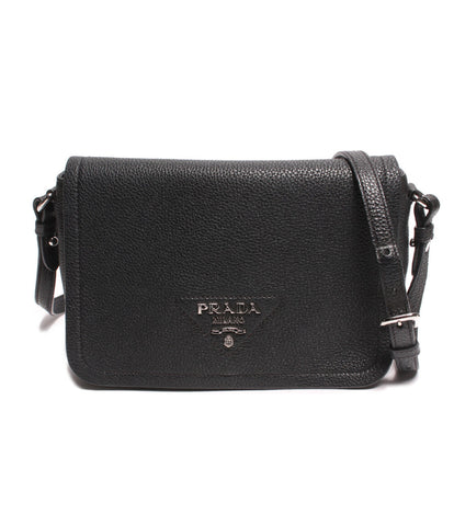 プラダ  レザーショルダーバッグ シルバー金具     1BD314 2DKV F0002 レディース   PRADA